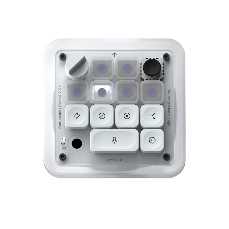 Codex Micro with illuminated agent keys