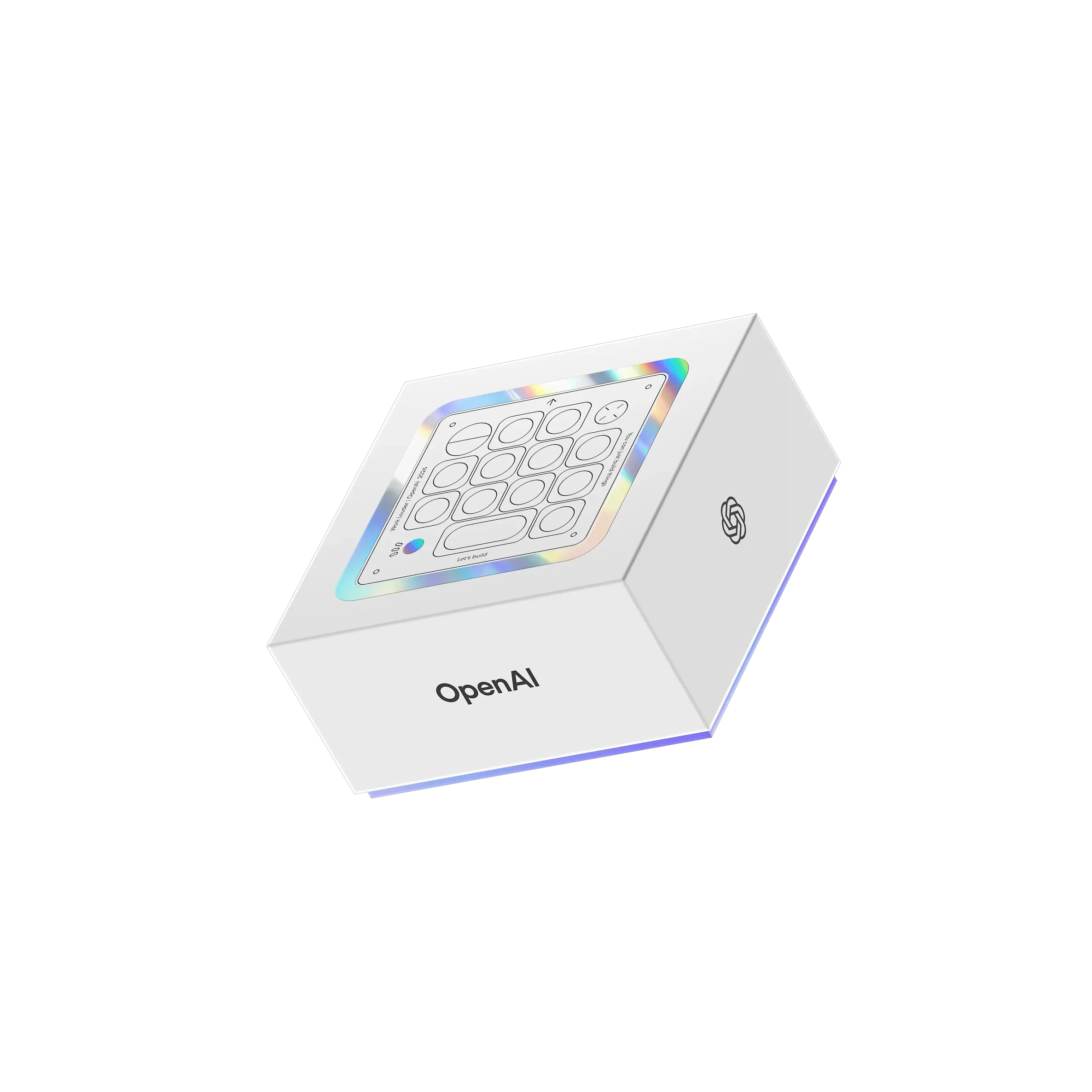 OpenAI x Work Louder product package opening